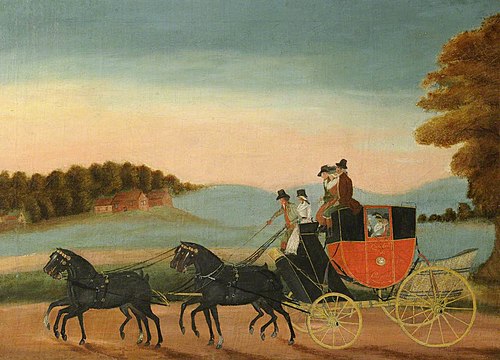 The London-Liverpool Coach, 1795, John Cordrey