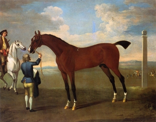 'The Flying Childers' (after James Seymour), 1725, Thomas Spencer