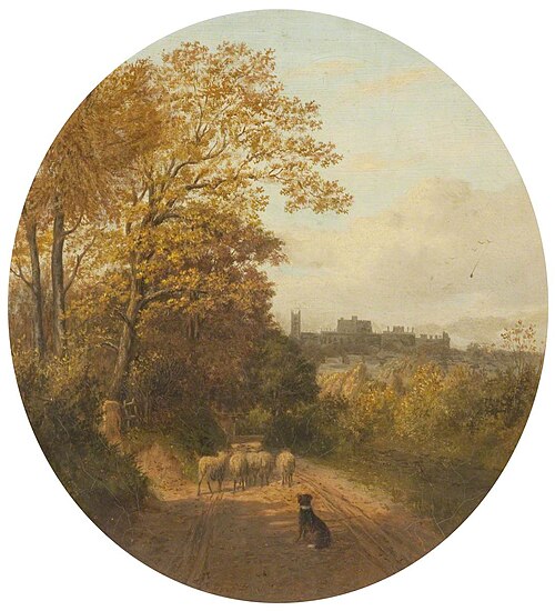 Lancaster from the North West, 1882, John Crane