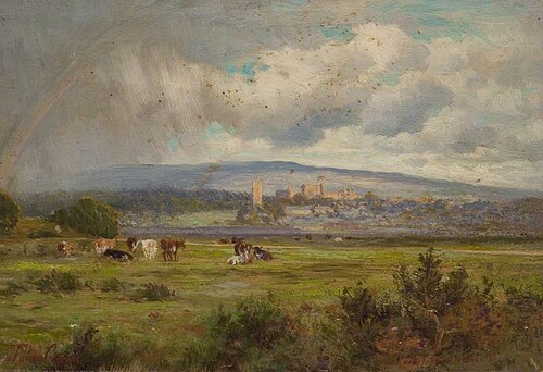 Distant View of Lancaster from the West, 1900, John Crane
