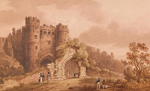 Carisbrook Castle, Isle of Wight, , Frederick Calvert