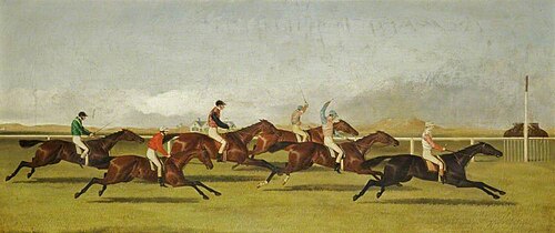 Racing at Hoylake, 1851, John Dalby