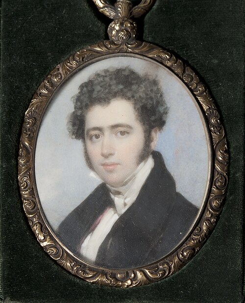 Unknown man, 1850, Frederick Cruickshank