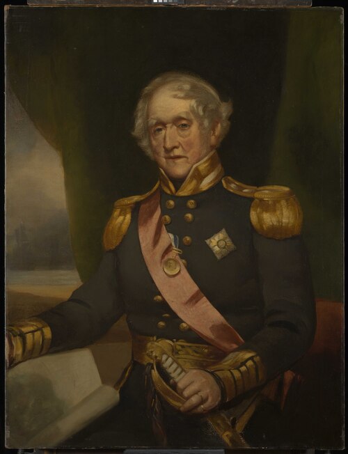 Admiral Sir James Hawkins Whitshed (1762-1849), 1844, Frederick Cruickshank