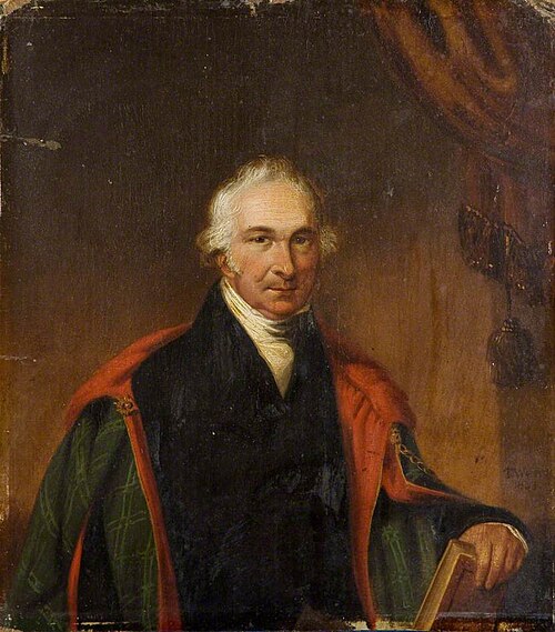 William Clement (1764–1853), Surgeon, Shrewsbury, 1833, Thomas Weaver