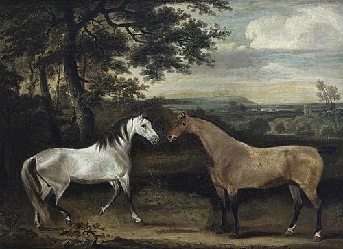 'Rose', a Grey Mare  and a Portuguese Hunter, 1811, Thomas Weaver