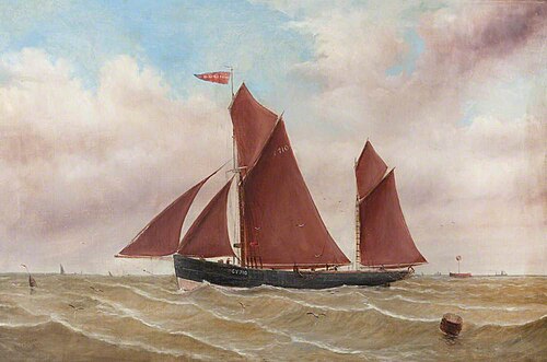 The 'Harry Sinclair', 1879, Frederick Edwin Friston