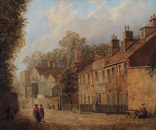 Ferry Lane, Twickenham, Middlesex, 1810, John Dean Paul