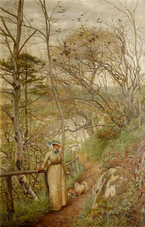 On Deeside, 1874, Frederick George Cotman