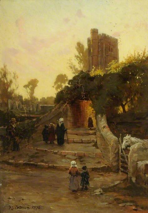 Sunday Morning, 1876, Frederick George Cotman