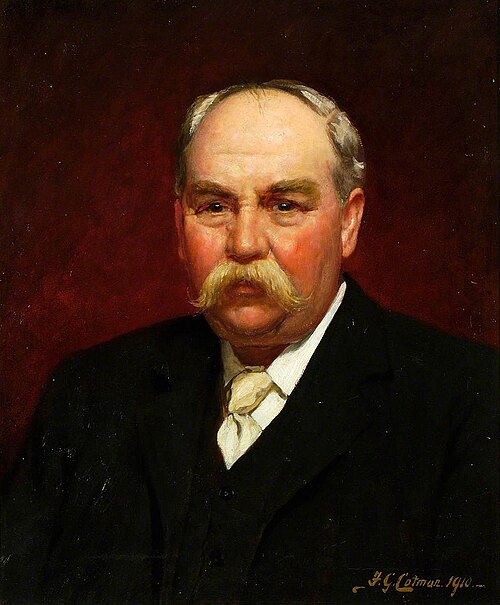 Frank Woolnough, Ipswich Museum Curator (1893–1920), 1910, Frederick George Cotman