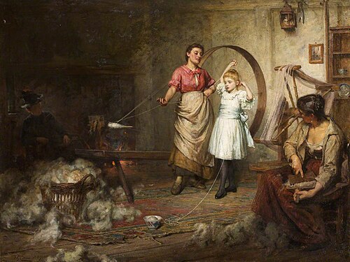 Her Ladyship's First Lesson, , Frederick George Cotman
