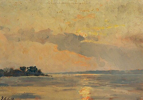 Shotley Point, Stour River, , Frederick George Cotman