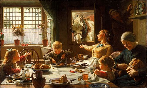 One of the Family, 1880, Frederick George Cotman