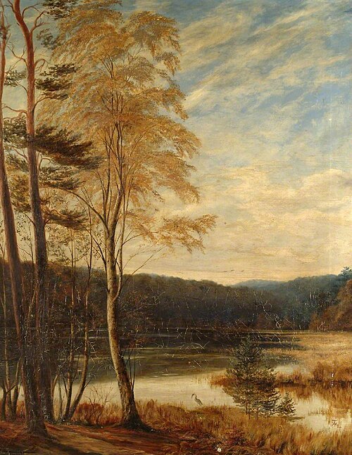 Black Lake, Waverley, Surrey, 1882, Thomas Wonnacott