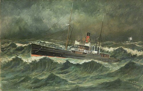 SS 'Ellan Vannin', 1911, Frederick Gill