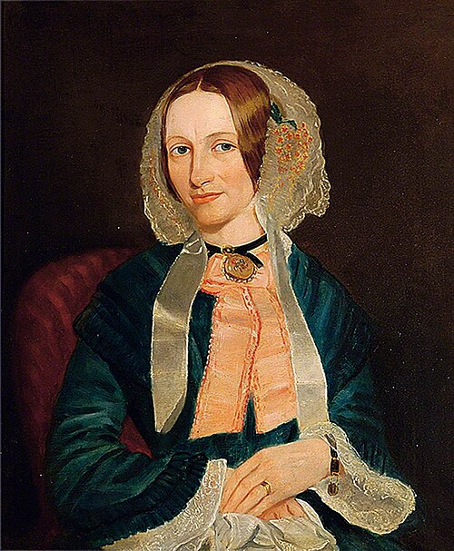 Mrs Frederick Worts (née Elizabeth Blomfield), 1852, John Duval