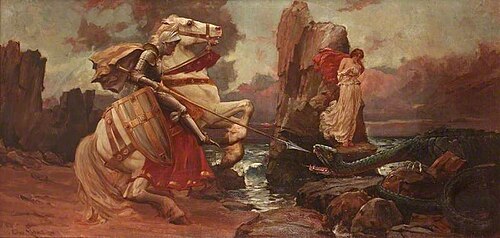 Perseus and Andromeda, 1905, John Edgar Mitchell