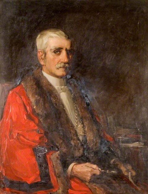 Alderman George Harkus (d.1915), JP, , John Edgar Mitchell