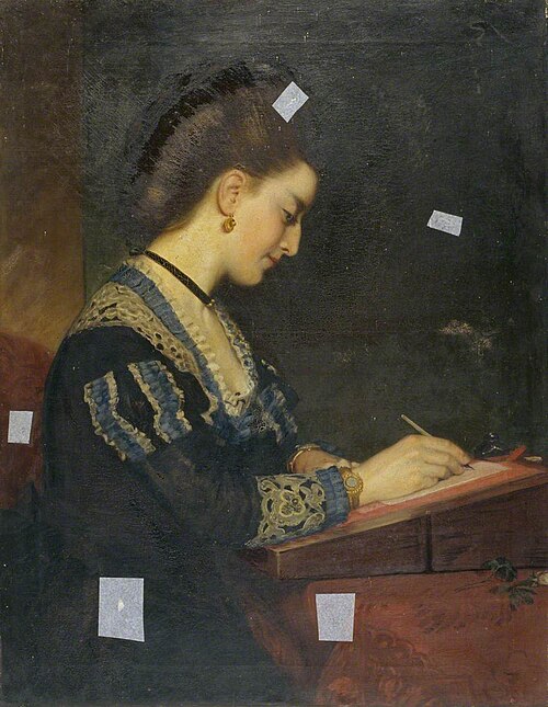 Louisa Yeo, 1871, John Edgar Williams