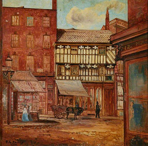 Robinson's Bank, Smithy Door, 1877, Frederick Lawrence Tavaré