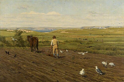 A Peasant Proprietor, 1881, Bryan Hook