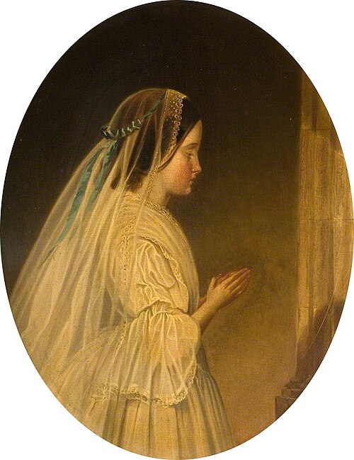 Marianne in Confirmation Dress, , John Emery