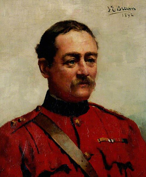 Lieutenant Colonel Hutton, 1892, John Ernest Breun