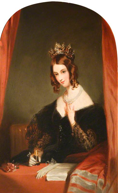 The Hon. Anne Elizabeth Weld-Forester, Countess of Chesterfield (1802-1885) (after Sir Edwin Henry L, 1874, Frederick Percy Graves