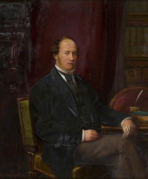 The 3rd Earl of Bradford (1819–1898), 1872, Frederick Sargent