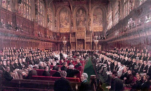 House of Lords, 1880, 1880, Frederick Sargent