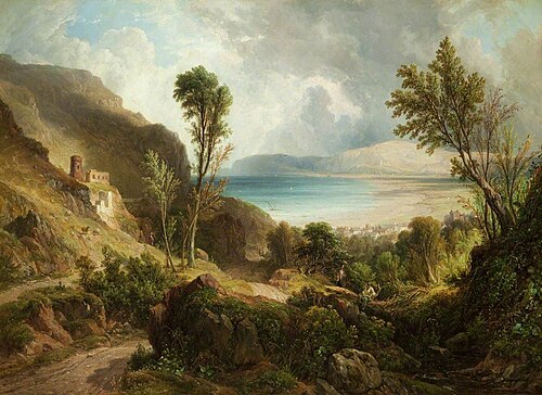 View of Old Llandudno, 1860, John F. Tennant