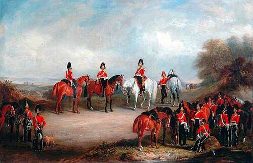 The 4th Royal Irish Dragoon Guards, 1848, John Ferneley