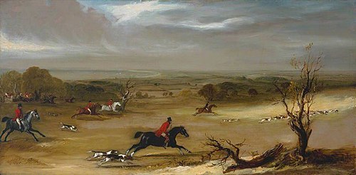 Hunt Scurry, 1832, John Ferneley
