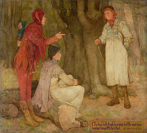 'As You Like It', Act V, Scene 1, 1902, Frederick William Davis