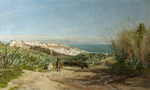 A View of Tangier, 1888, Frederick William J. Shore