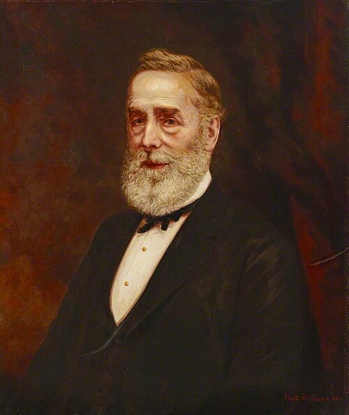 George Buckston Browne (1816–1898), 1885, Frederick William Roscoe