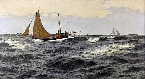 On the Moray Firth, 1881, John Fraser