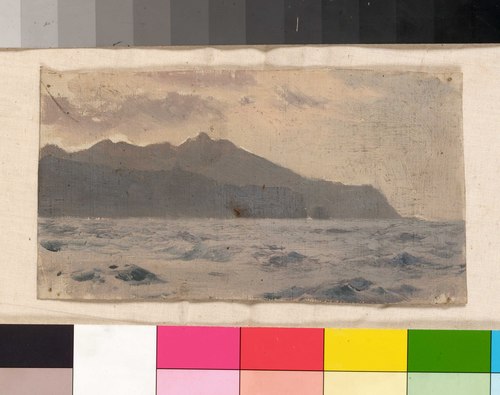 Mountains and sea, , John Fraser