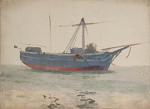 Fishing boats, , John Fraser