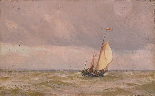 Fishing boats, , John Fraser