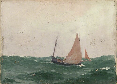 Fishing boats, , John Fraser
