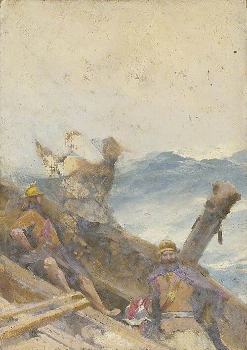 Vikings at sea, , John Fraser