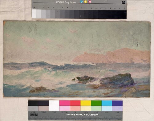 A coastal scene, , John Fraser