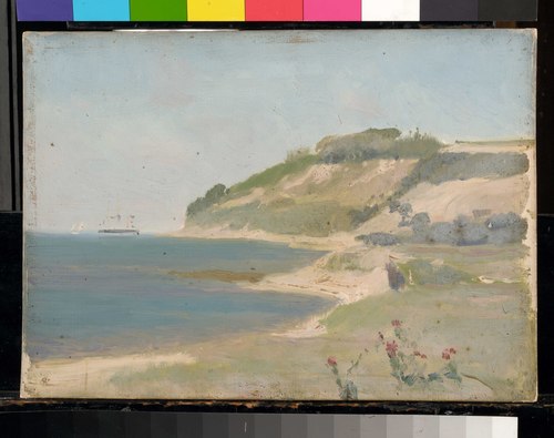 A coastal scene, , John Fraser