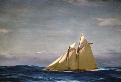 The Yacht 'America', 1905, John Fraser