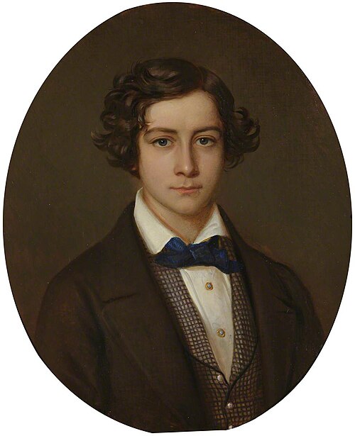 Sir Herbert George Denman Croft, 9th Bt (1838-1902) as a Boy, 1850, Carl Hartmann