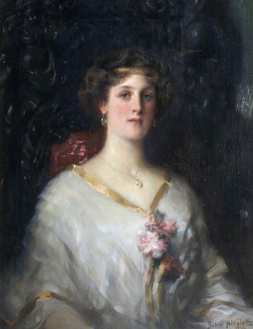 Lady Beatrice Butler, Lady Pole-Carew (1876 - 1952), 1901, Gabriel Émile Edouard Nicolet