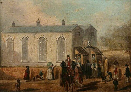 Alverton Temporary Church, 1833, John Grenfell Moyle