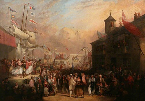 Quay Fair, 1850, John Grenfell Moyle